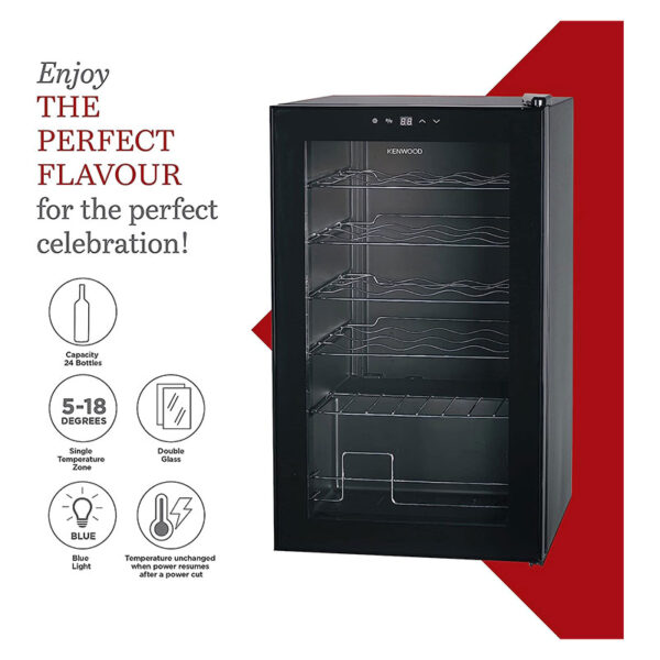 24 Bottles Beverage Cooler